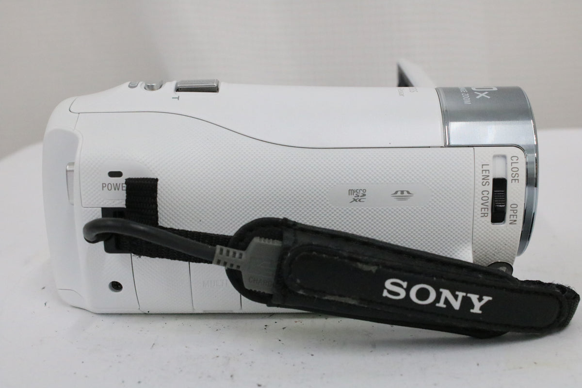 ソニー Sony Handycam HDR-CX470 60x ホワイト 付属品多数 ビデオカメラ 3