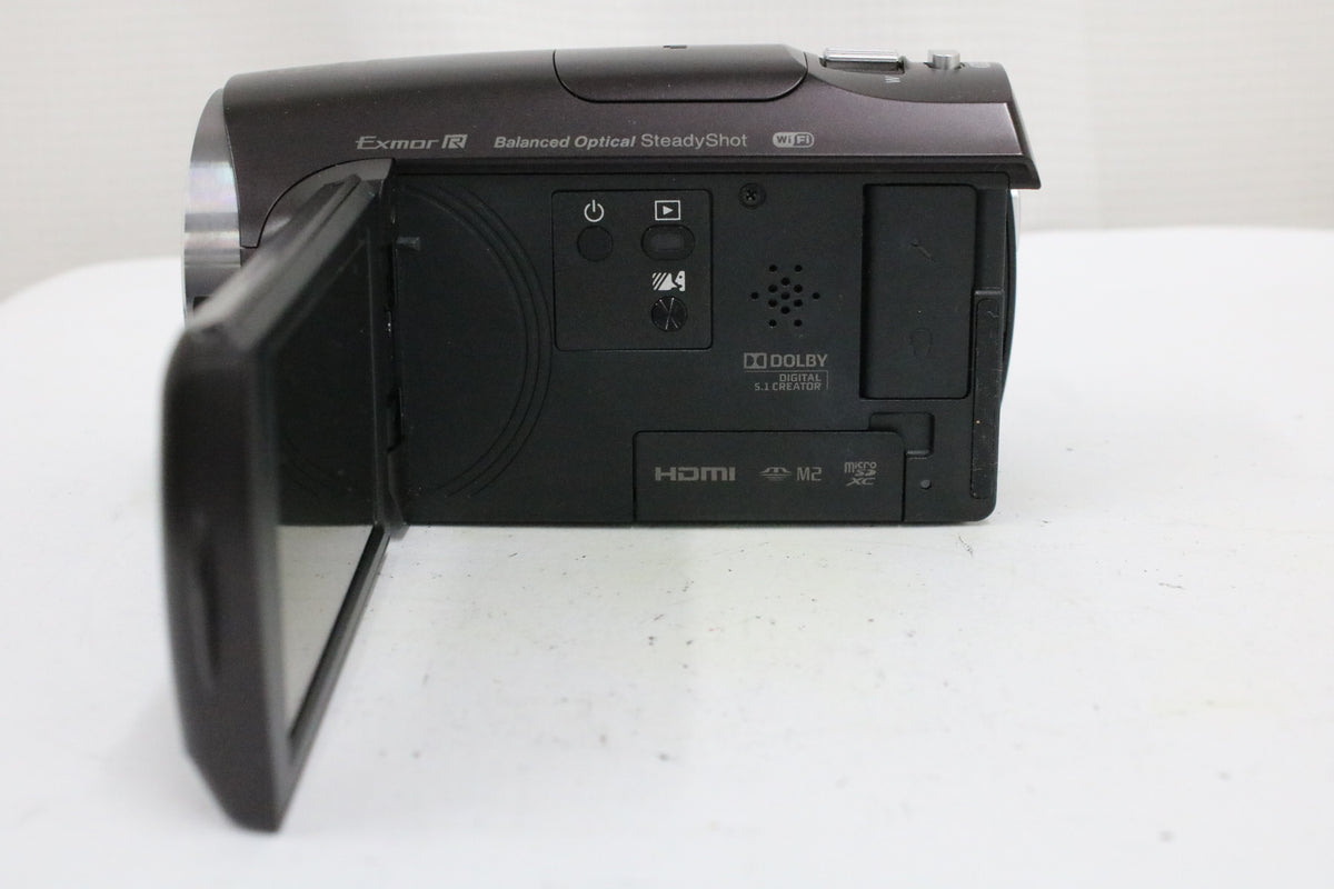 ソニー Sony Handycam HDR-CX670 60x ボルドーブラウン 付属品多数 ビデオカメラ 5