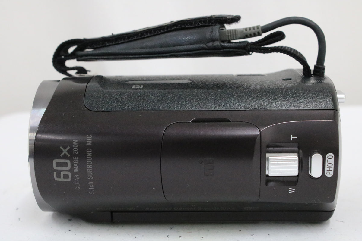 ソニー Sony Handycam HDR-CX670 60x ボルドーブラウン 付属品多数 ビデオカメラ 6