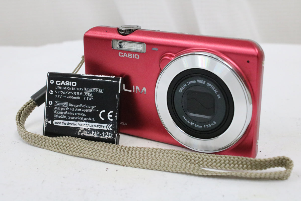 カシオ Casio EXILIM EX-Z900 6x レッド バッテリー付き コンパクトデジタルカメラ 1