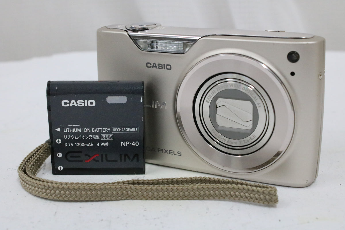 カシオ Casio EXILIM EX-Z450 4x ゴールド バッテリー付き コンパクトデジタルカメラ 1