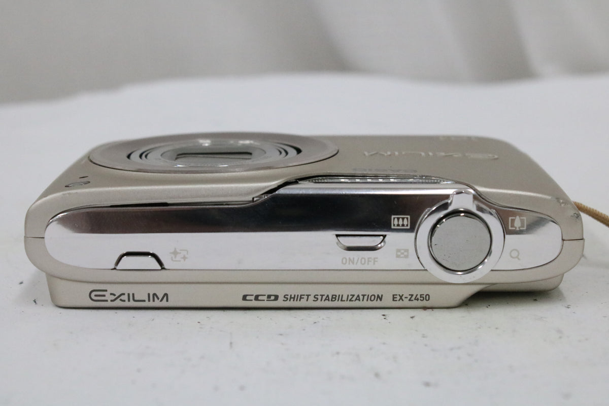 カシオ Casio EXILIM EX-Z450 4x ゴールド バッテリー付き コンパクトデジタルカメラ 6