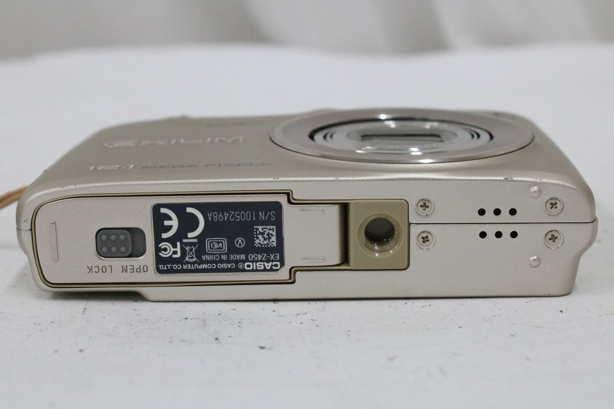 カシオ Casio EXILIM EX-Z450 4x ゴールド バッテリー付き コンパクトデジタルカメラ 7