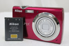 ニコン Nikon COOLPIX S230 3x ピンク バッテリー付き コンパクトデジタルカメラ 1