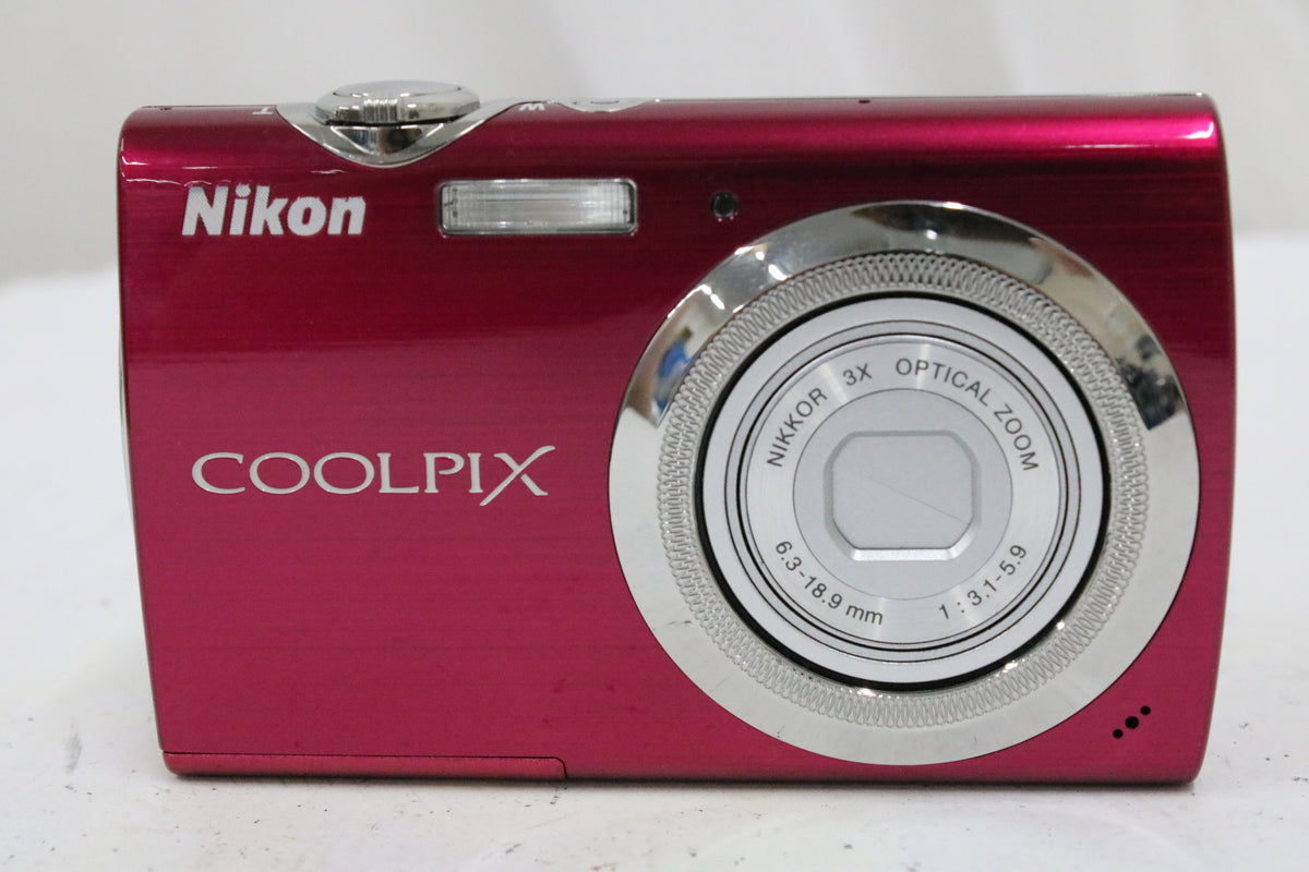 ニコン Nikon COOLPIX S230 3x ピンク バッテリー付き コンパクトデジタルカメラ 2