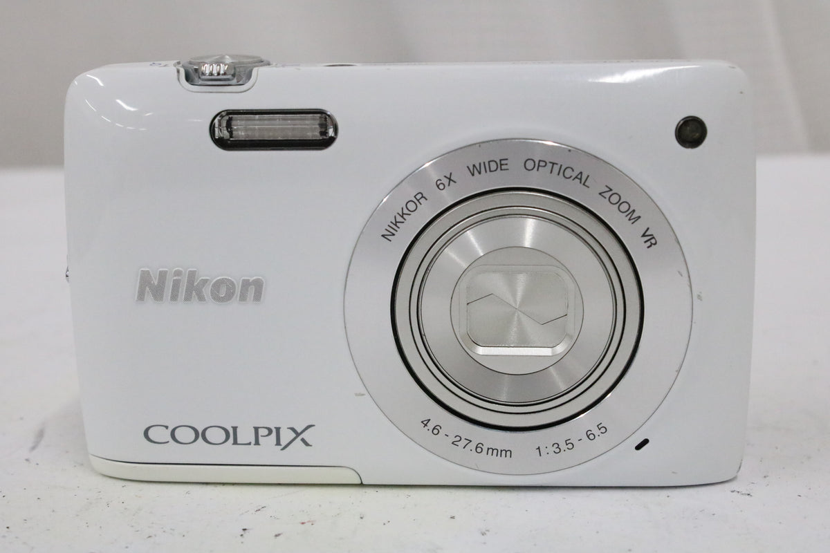 ニコン Nikon COOLPIX S4300 6x ホワイト バッテリー付き コンパクトデジタルカメラ 2