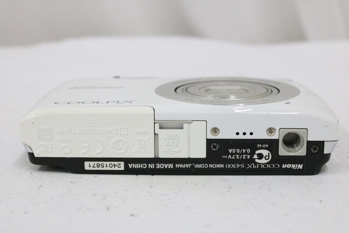 ニコン Nikon COOLPIX S4300 6x ホワイト バッテリー付き コンパクトデジタルカメラ 7
