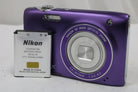 ニコン Nikon COOLPIX S3100 5x パープル バッテリー付き コンパクトデジタルカメラ 1