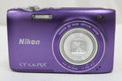 ニコン Nikon COOLPIX S3100 5x パープル バッテリー付き コンパクトデジタルカメラ 2