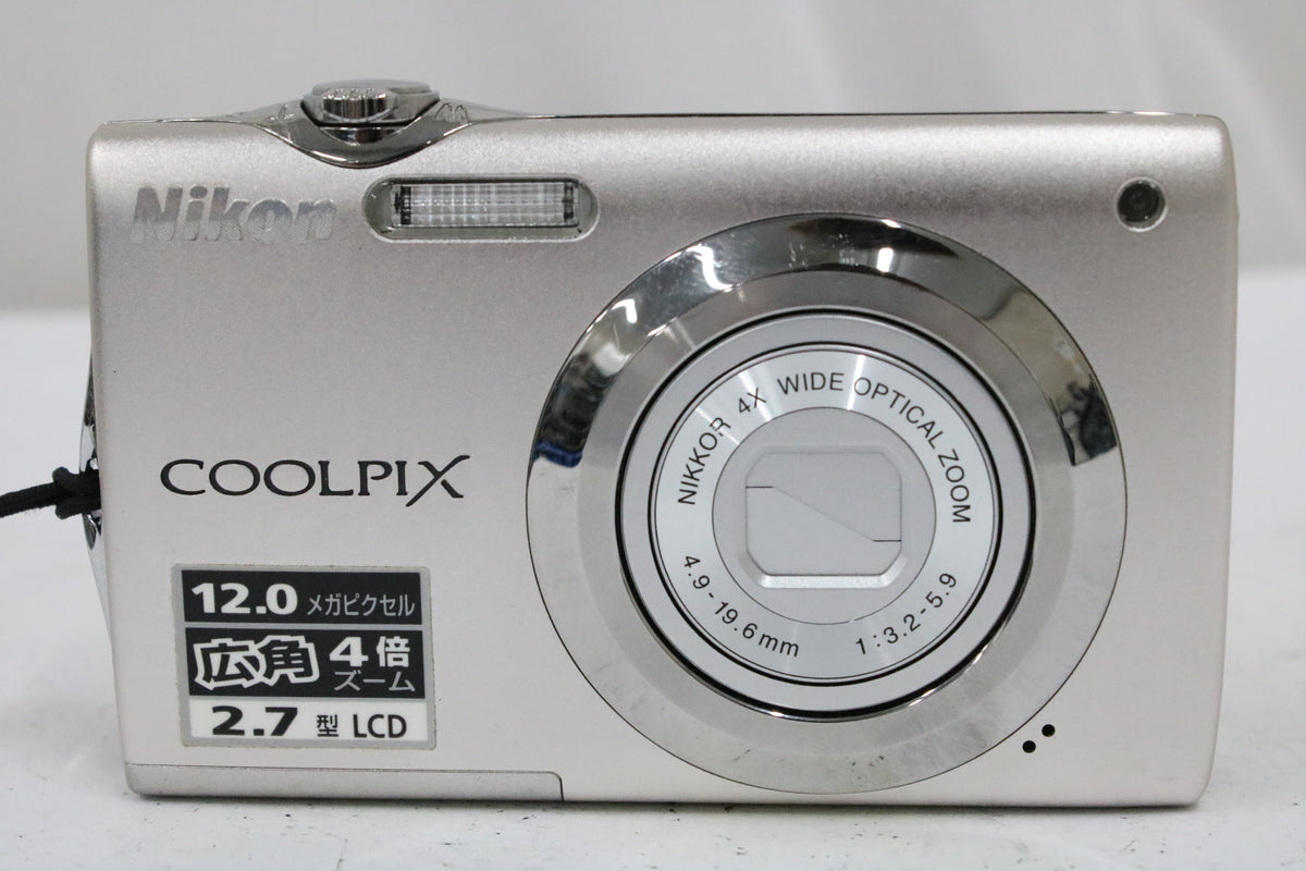 ニコン Nikon COOLPIX S3000 4x バッテリー付き コンパクトデジタルカメラ 2