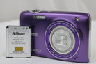 ニコン Nikon COOLPIX S3100 5x パープル バッテリー付き コンパクトデジタルカメラ 1