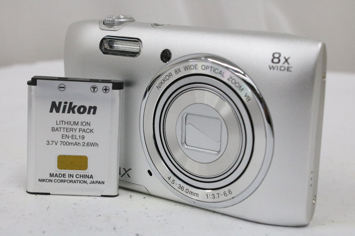 ニコン Nikon COOLPIX S3600 8x バッテリー付き コンパクトデジタルカメラ 1