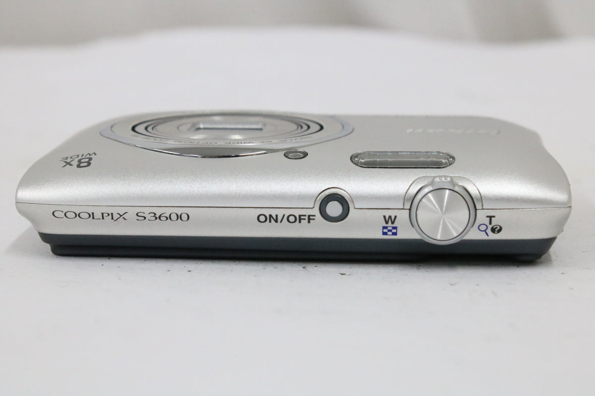 ニコン Nikon COOLPIX S3600 8x バッテリー付き コンパクトデジタルカメラ 6