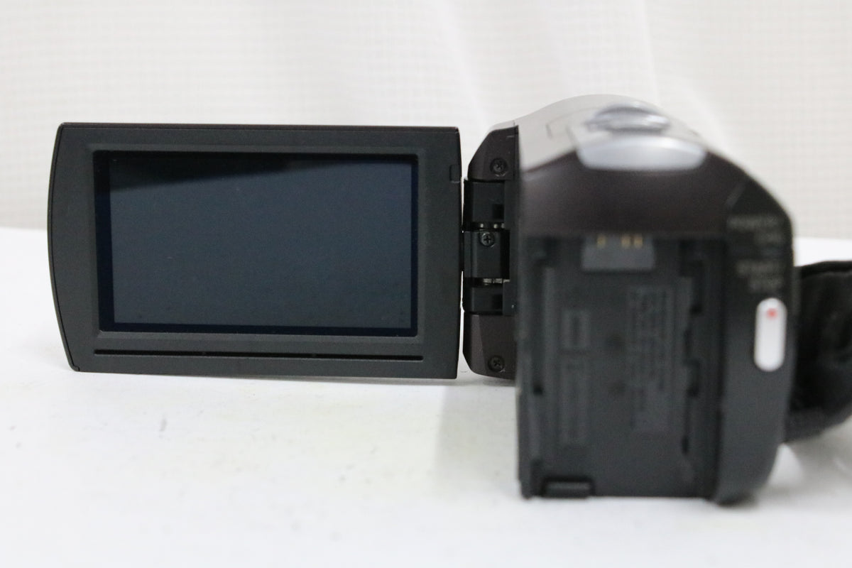 ソニー Sony Handycam HDR-CX430V 55x ボルドーブラウン 付属品多数 ビデオカメラ 4