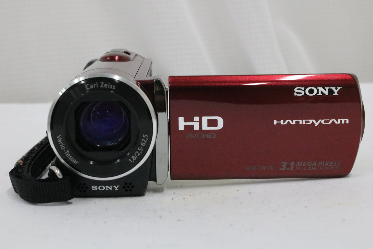 ソニー Sony Handycam HDR-CX370V 12x ボルドーブラウン 付属品多数 ビデオカメラ 2