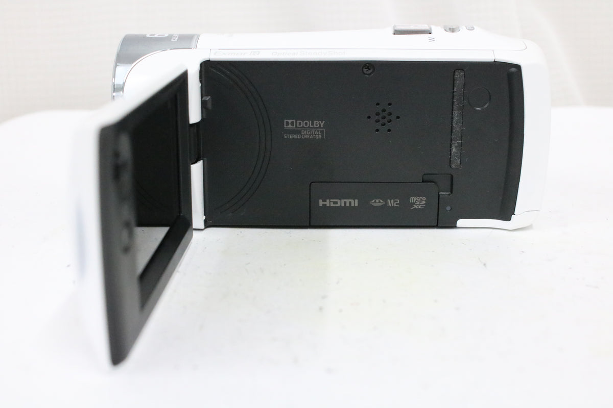 ソニー Sony Handycam HDR-CX470 60x ホワイト バッテリー付き ビデオカメラ 5