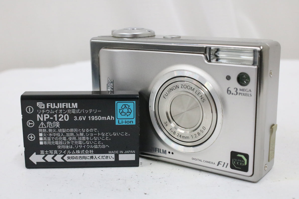フジフィルム Fujifilm Finepix F11 バッテリー付き コンパクトデジタルカメラ 1