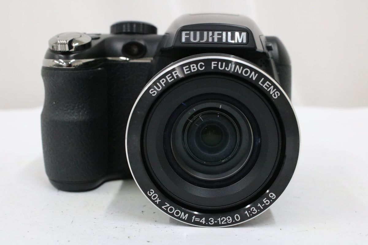 【便利な単三電池で使用可】フジフィルム Fujifilm FINEPIX S 30x ブラック コンパクトデジタルカメラ 2