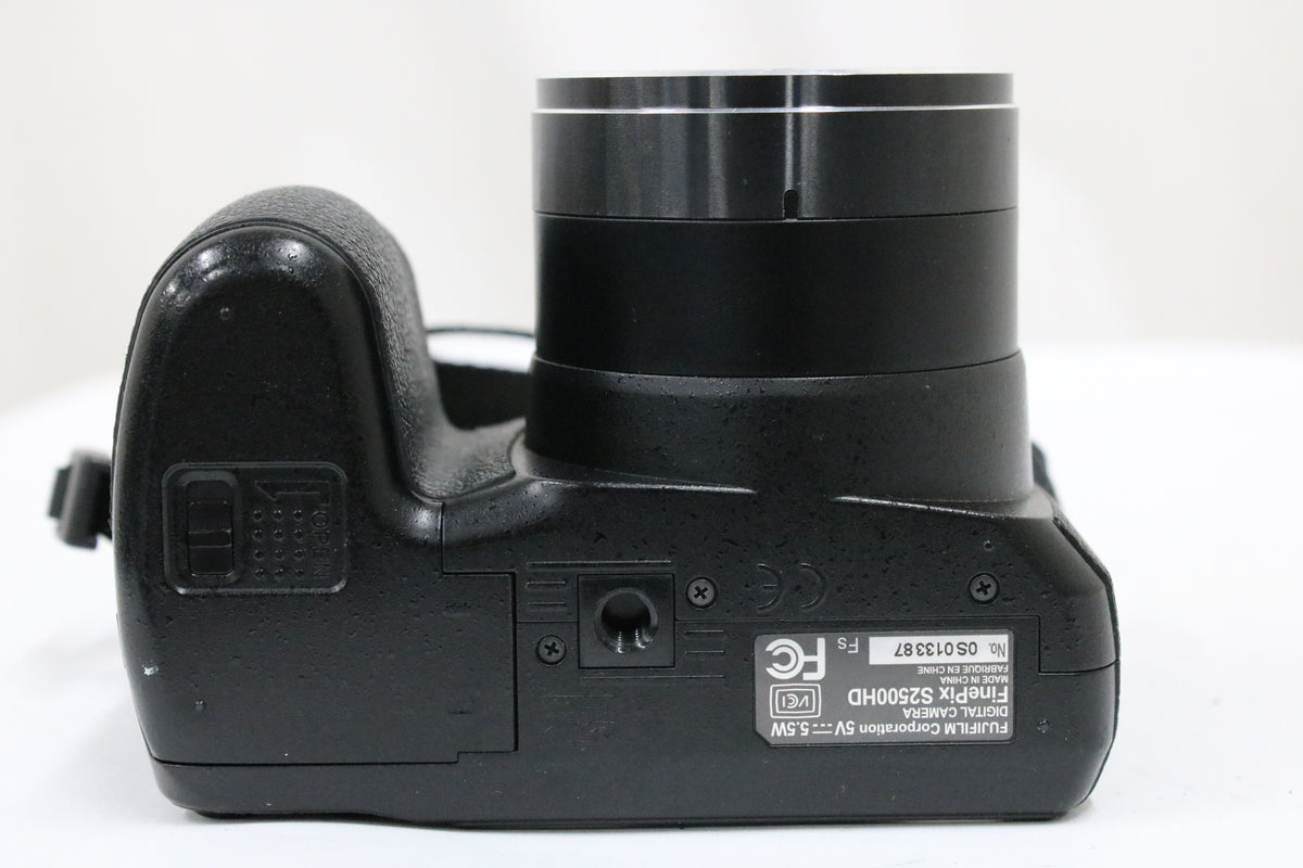 【便利な単三電池で使用可】フジフィルム Fujifilm FINEPIX S2500HD 18x ブラック コンパクトデジタルカメラ 7