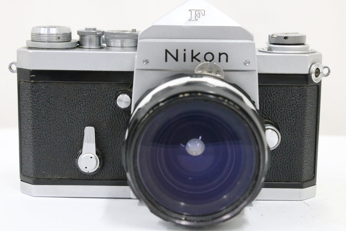 ニコン Nikon F アイレベル NIKKOR-H Auto 28mm F3.5 ボディレンズセット 2