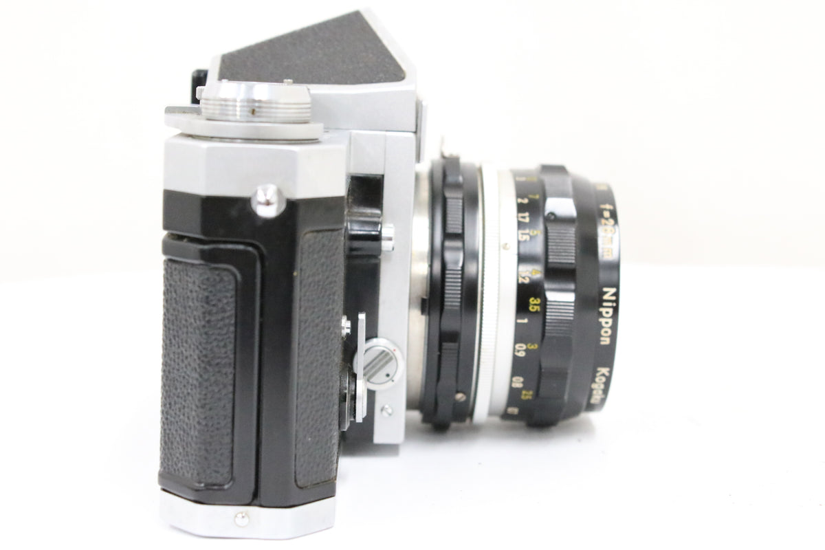 ニコン Nikon F アイレベル NIKKOR-H Auto 28mm F3.5 ボディレンズセット 5