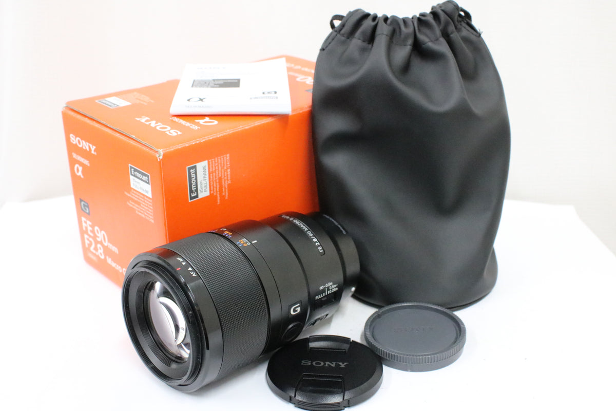 【元箱付き】ソニー Sony FE 90mm F2.8 MACRO G OSS E-mount レンズ 1