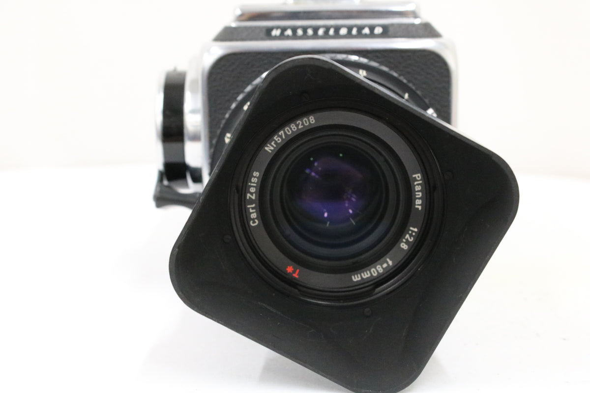 ハッセルブラッド Hasselblad ★500 C/M Carl Zeiss Planar 80mm F2.8 A12フィルムバック付き中判カメラ 2