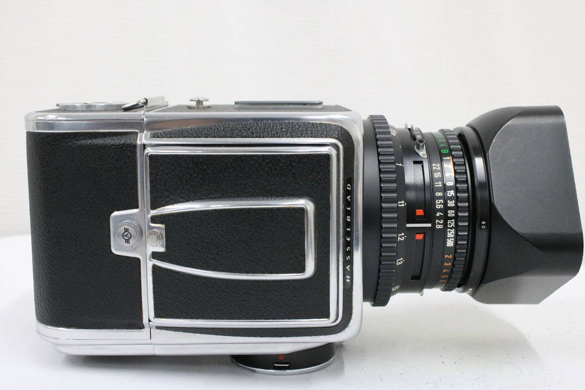 ハッセルブラッド Hasselblad ★500 C/M Carl Zeiss Planar 80mm F2.8 A12フィルムバック付き中判カメラ 6