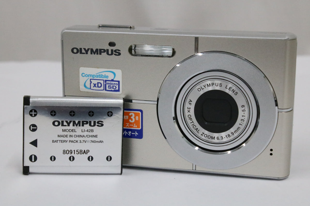 オリンパス Olympus FE-3000 3x バッテリー付き コンパクトデジタルカメラ 1