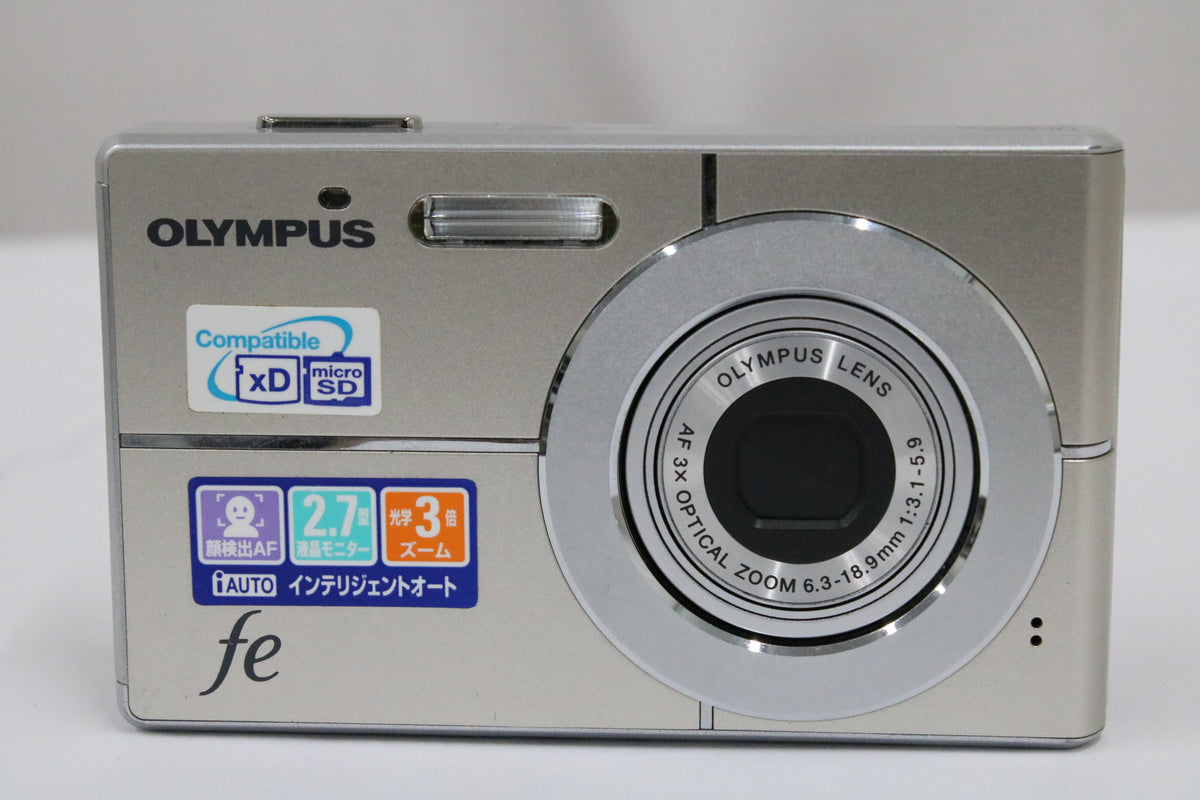 オリンパス Olympus FE-3000 3x バッテリー付き コンパクトデジタルカメラ 2