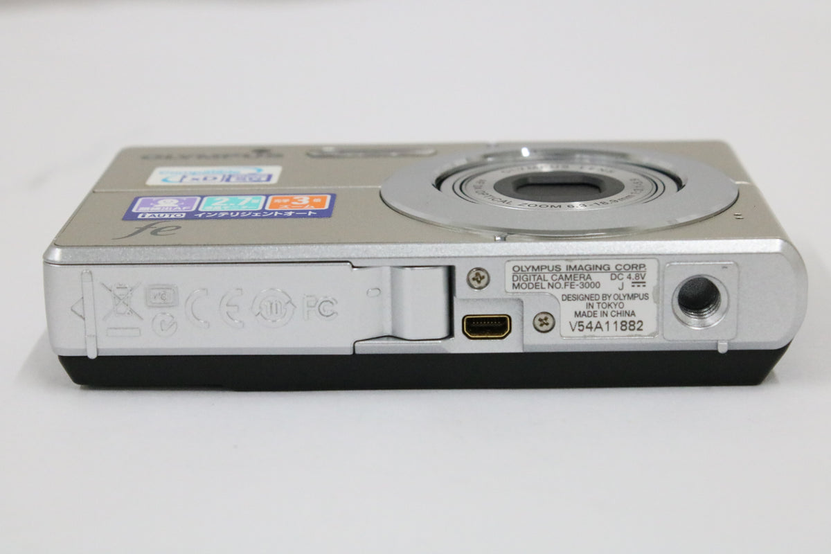 オリンパス Olympus FE-3000 3x バッテリー付き コンパクトデジタルカメラ 7