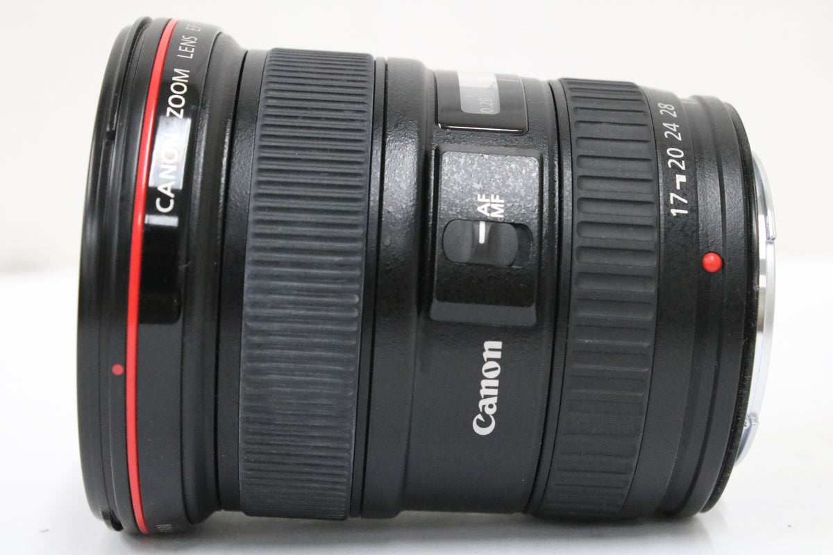 キャノン Canon EF LENS 17-40mm F4 L フード・前後キャップ付き レンズ 3