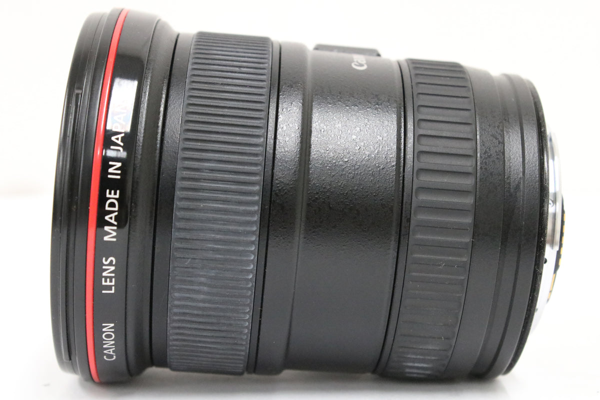 キャノン Canon EF LENS 17-40mm F4 L フード・前後キャップ付き レンズ 4