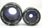 【2点まとめ売り】ペンタックス Pentax-110 50mm F2.8 18mm F2.8 レンズ 2