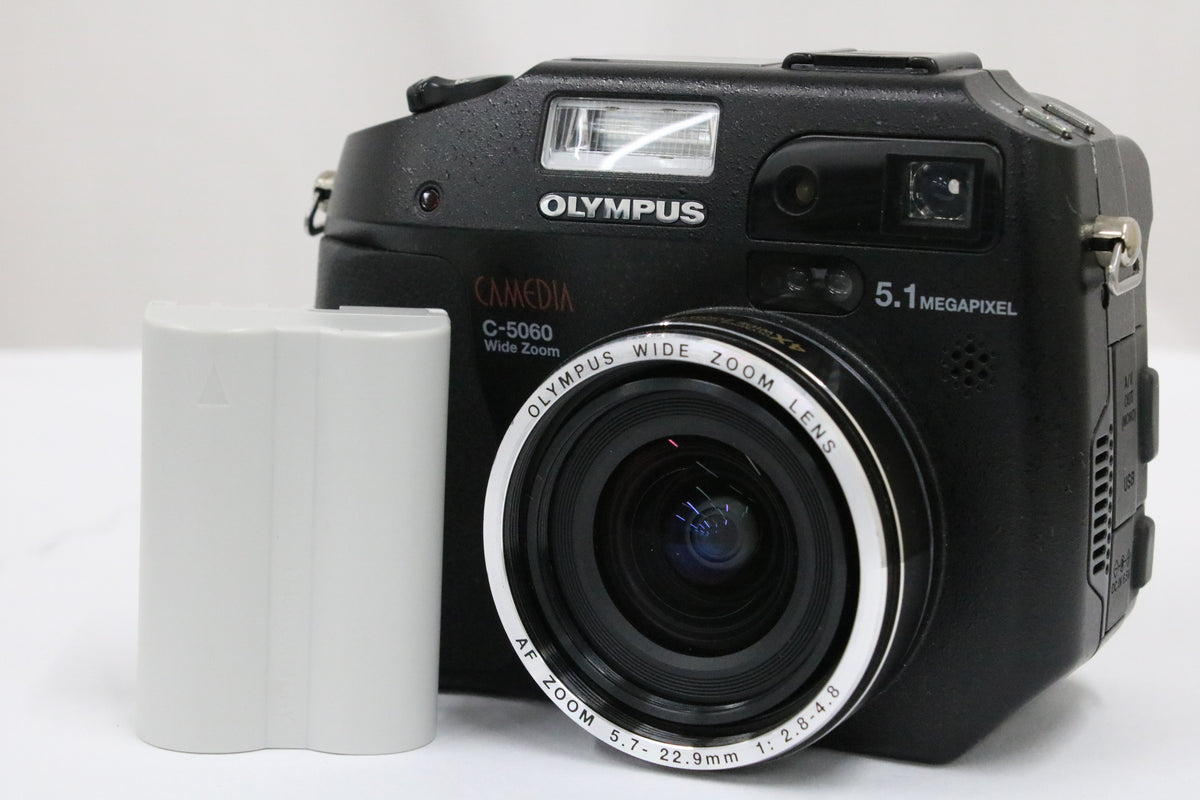 オリンパス Olympus CAMEDIA C-5060 ブラック バッテリー付き コンパクトデジタルカメラ 1