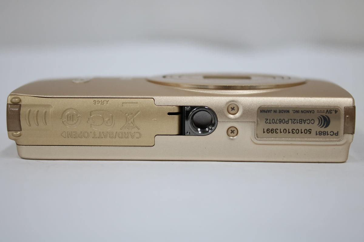 キャノン Canon IXY 430 F 5x ゴールド バッテリー付き コンパクトデジタルカメラ 7