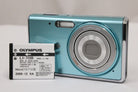 オリンパス Olympus FE-4020 4x WIDE ライトブルー バッテリー付き コンパクトデジタルカメラ 1