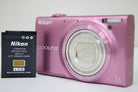ニコン Nikon COOLPIX S6100 7x ピンク バッテリー付き コンパクトデジタルカメラ 1