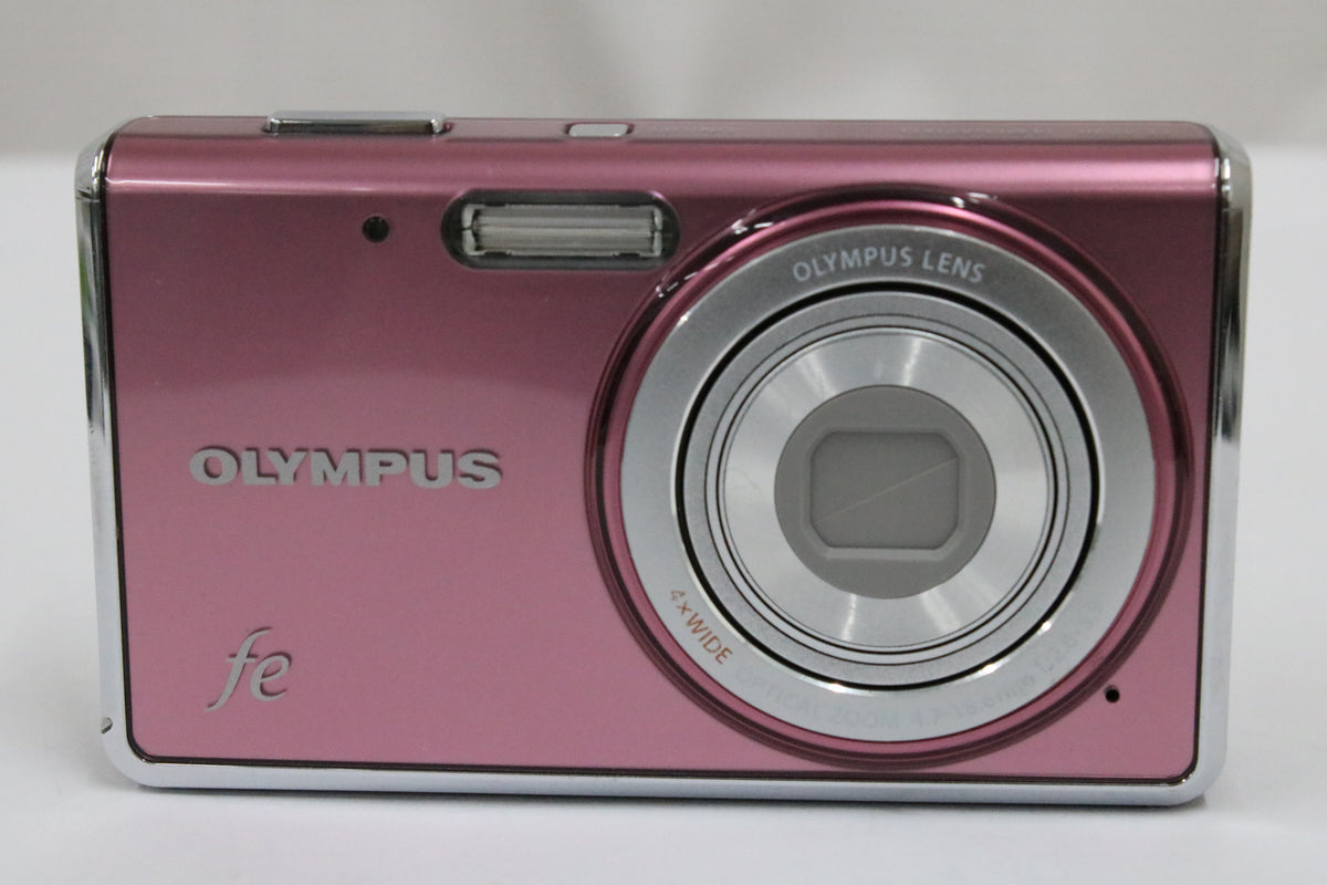 オリンパス Olympus FE-4020 4x WIDE ピンク バッテリー付き コンパクトデジタルカメラ 2