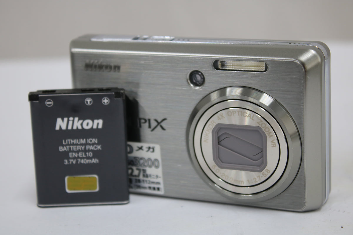 ニコン Nikon COOLPIX S600 4x バッテリー付き コンパクトデジタルカメラ 1