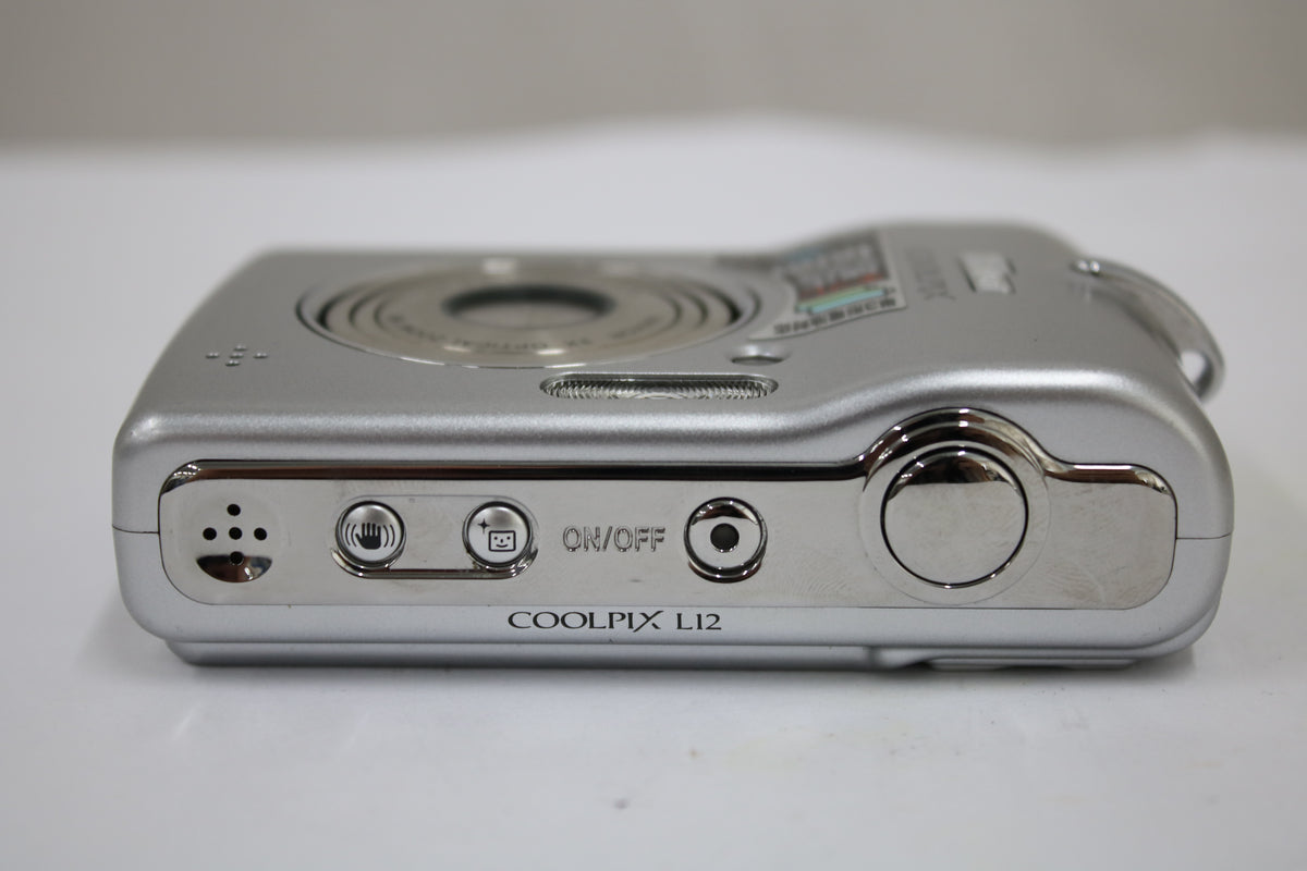 【便利な単三電池で使用可】ニコン Nikon COOLPIX L12 3x コンパクトデジタルカメラ 6