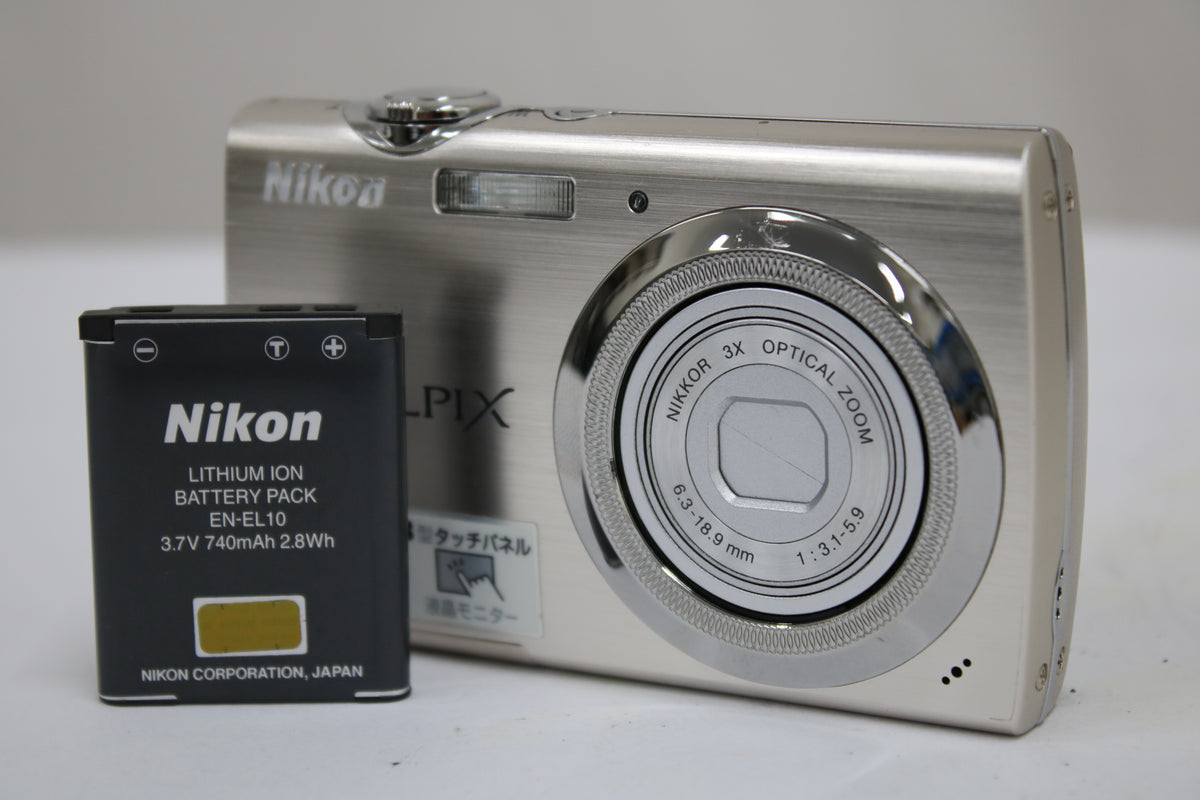 ニコン Nikon COOLPIX S230 3x バッテリー付き コンパクトデジタルカメラ 1
