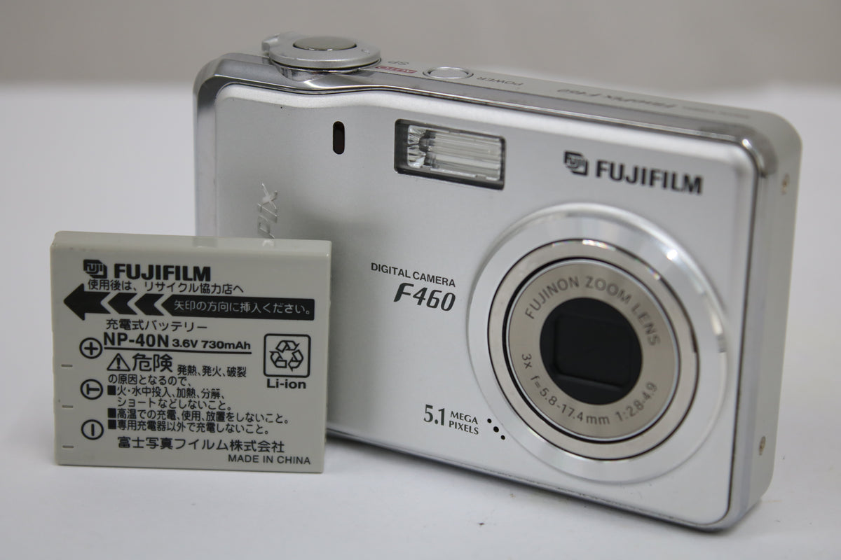 フジフィルム Fujifilm FINEPIX F460 3x バッテリー付き コンパクトデジタルカメラ 1