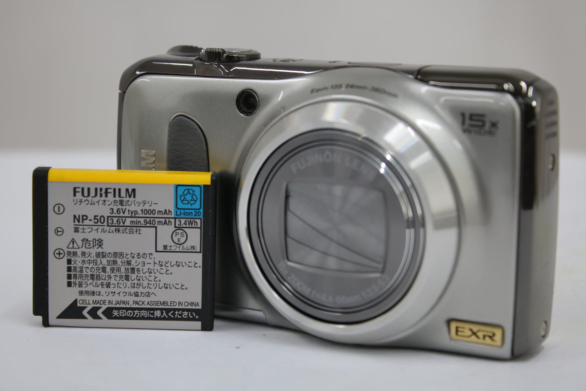 フジフィルム Fujifilm FINEPIX F300EXR 15x バッテリー付き コンパクトデジタルカメラ 1