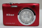 ニコン Nikon COOLPIX A100 5x レッド バッテリー付き コンパクトデジタルカメラ 2