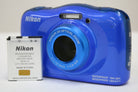 ニコン Nikon COOLPIX W100 3x ブルー バッテリー付き コンパクトデジタルカメラ 1