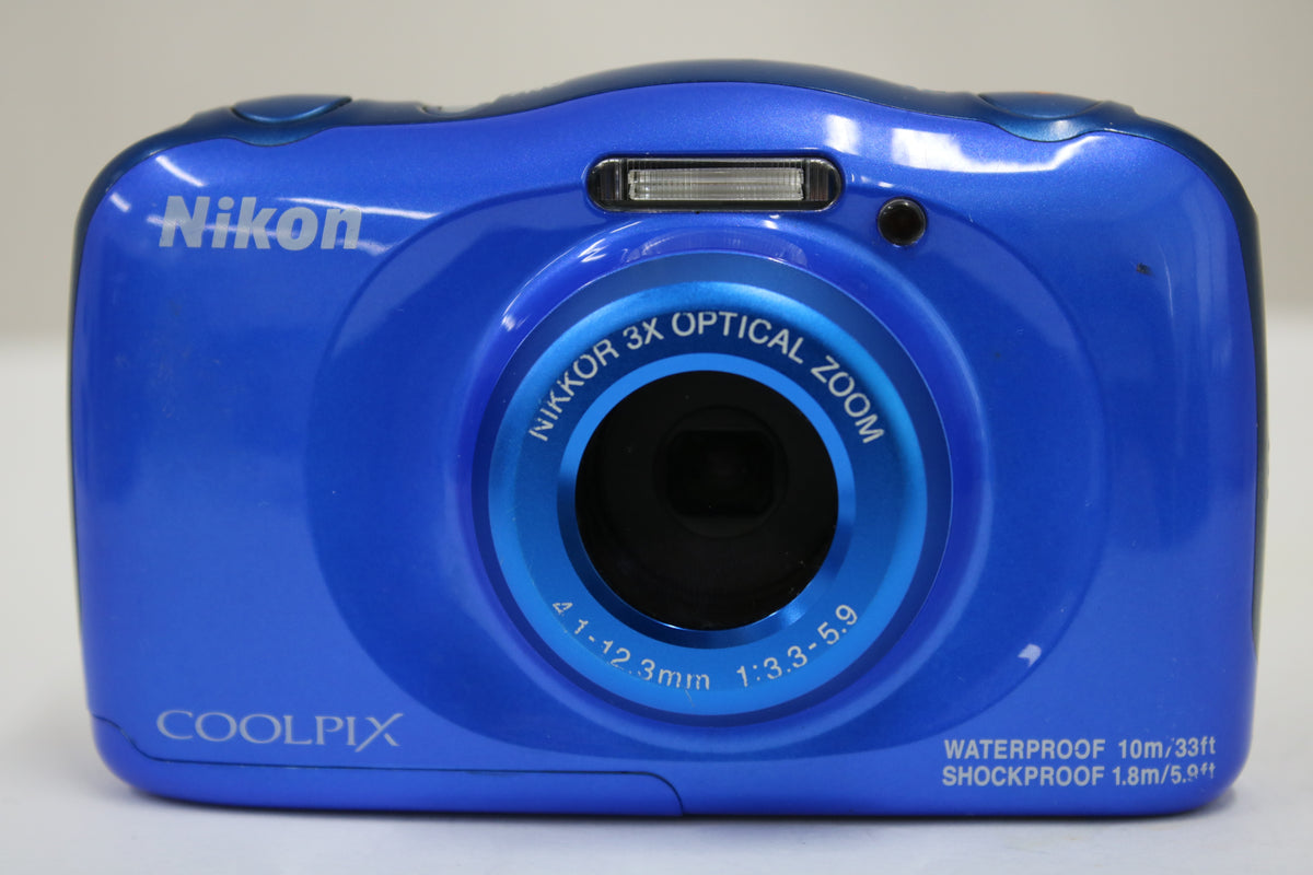 ニコン Nikon COOLPIX W100 3x ブルー バッテリー付き コンパクトデジタルカメラ 2