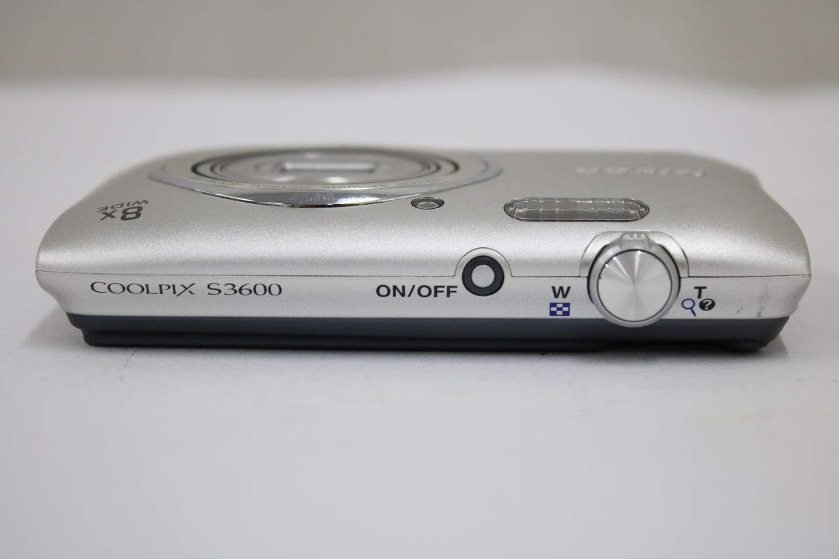 ニコン Nikon COOLPIX S3600 8x バッテリー付き コンパクトデジタルカメラ 6