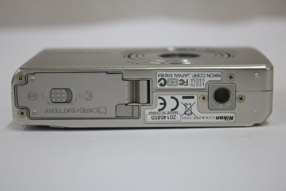 ニコン Nikon COOLPIX S510 3x バッテリー付き コンパクトデジタルカメラ 7