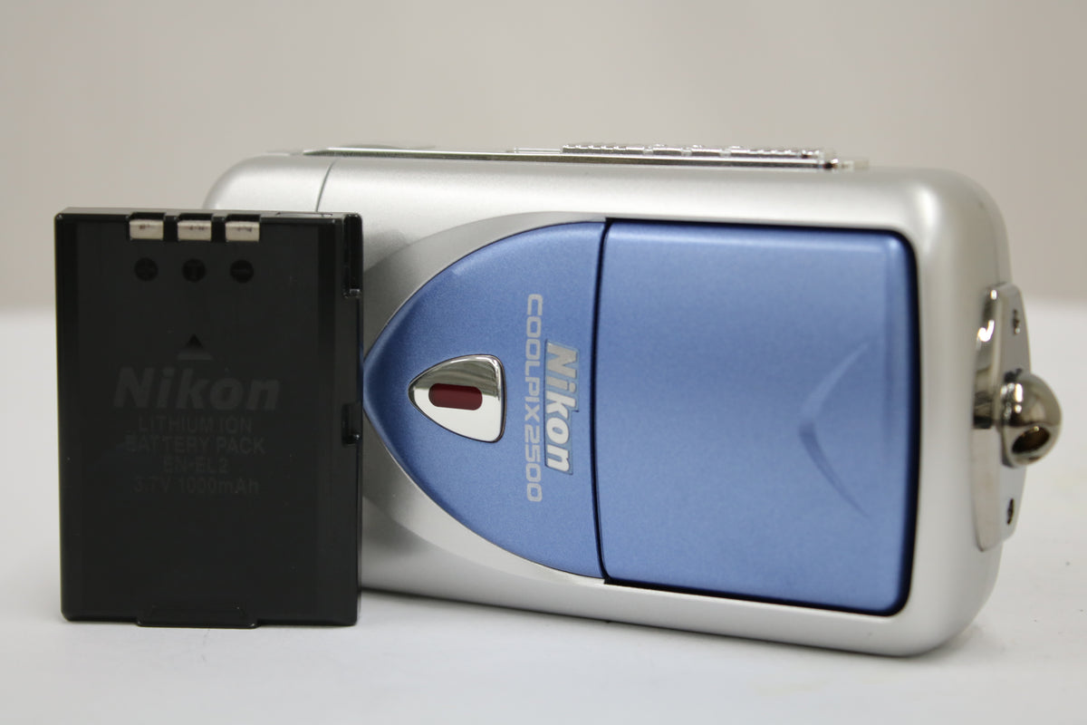ニコン Nikon COOLPIX 2500 3x バッテリー付き コンパクトデジタルカメラ 1
